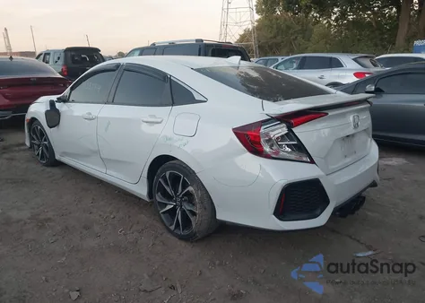 2019 Honda Civic Si из США, поврежденный, VIN 2HGFC1E52KH704065